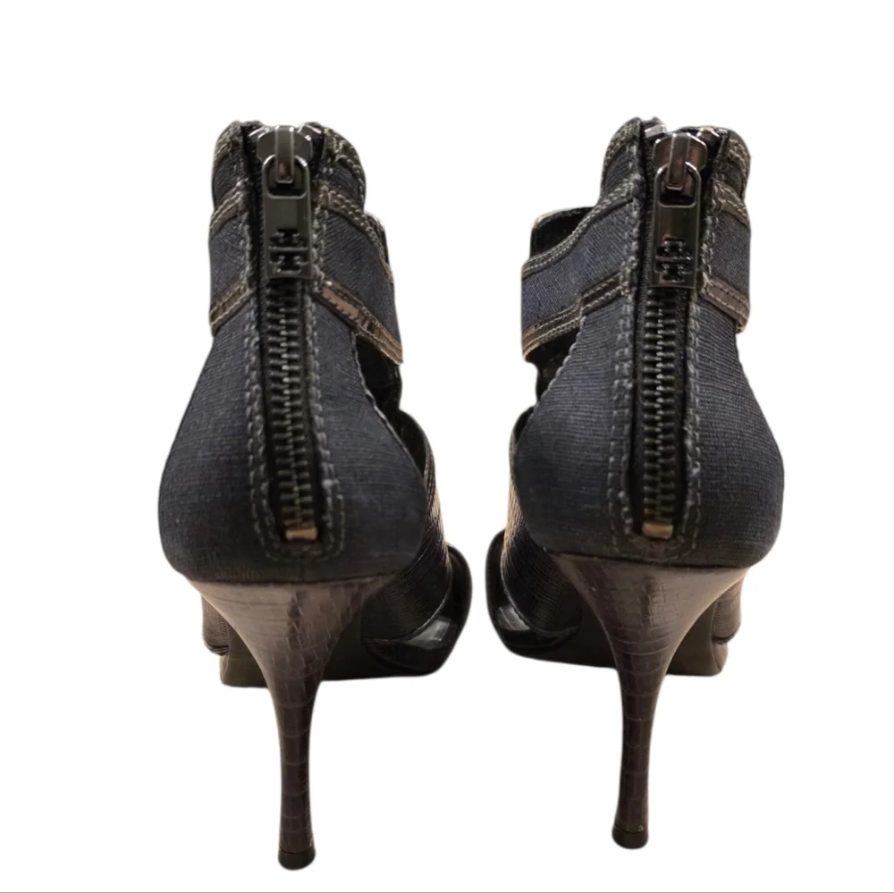 Tory Burch Geoff Caged Gladiator Heels Size 9